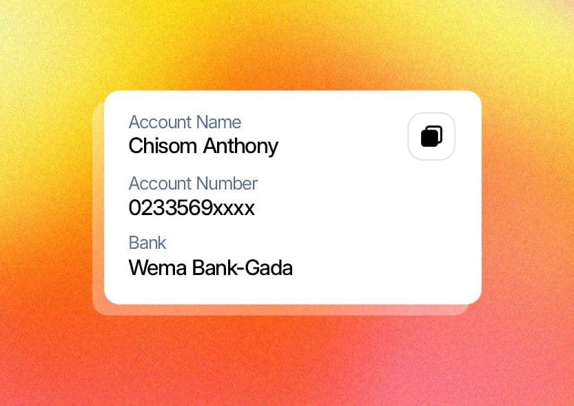 Share Your Gadapay Account