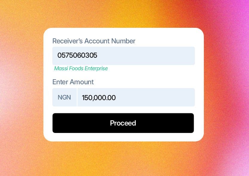 Initiate the Pay-out